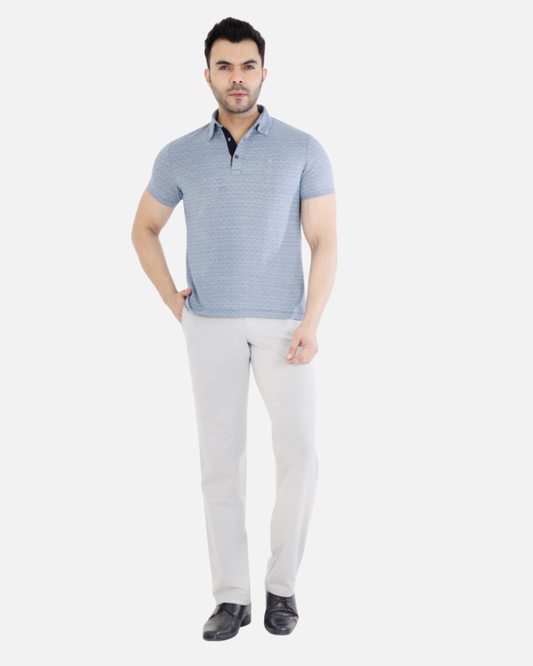 Men’s Silver Grey Stretch Golf Pants