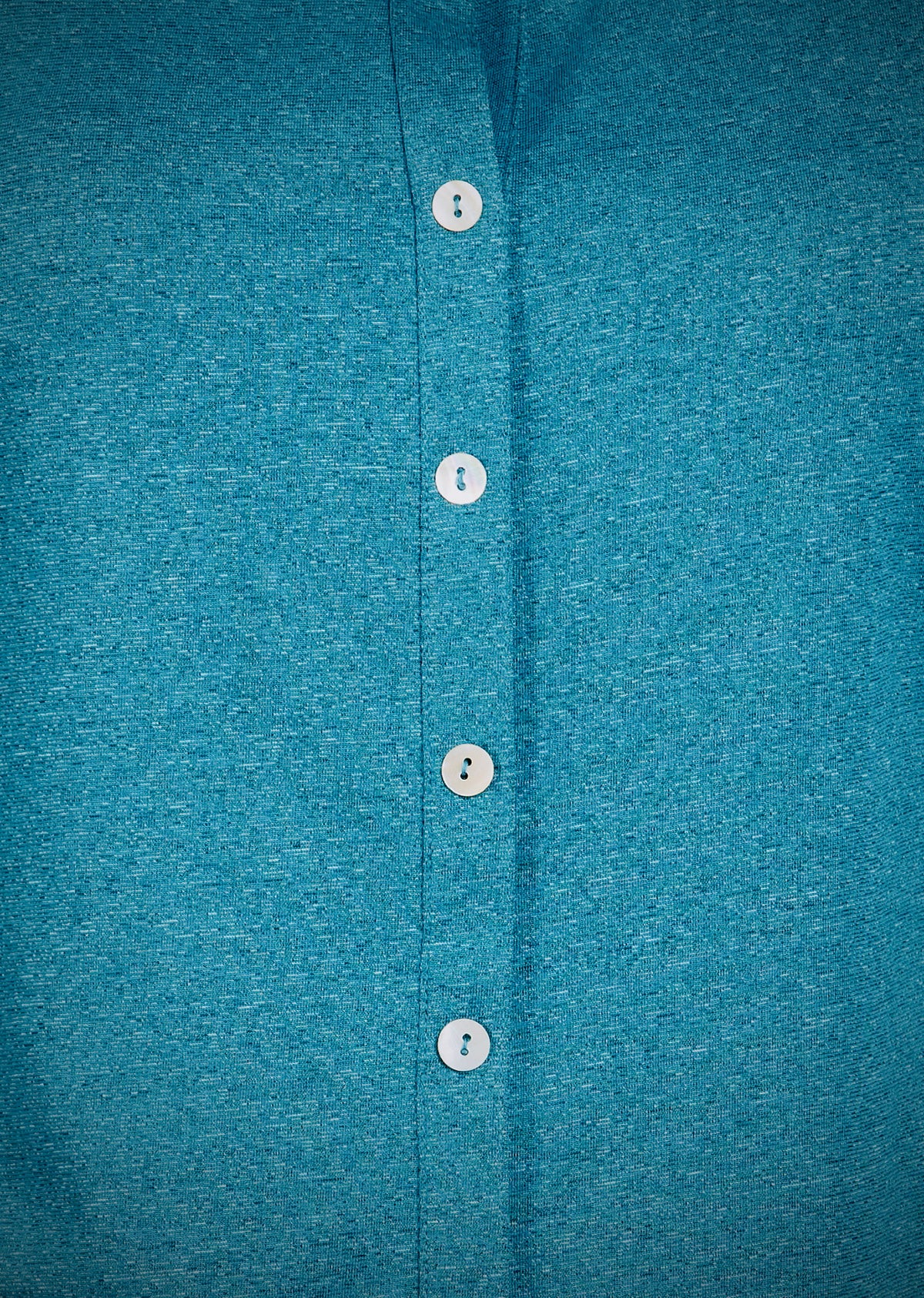 Gloss Blue Long Kurta Top