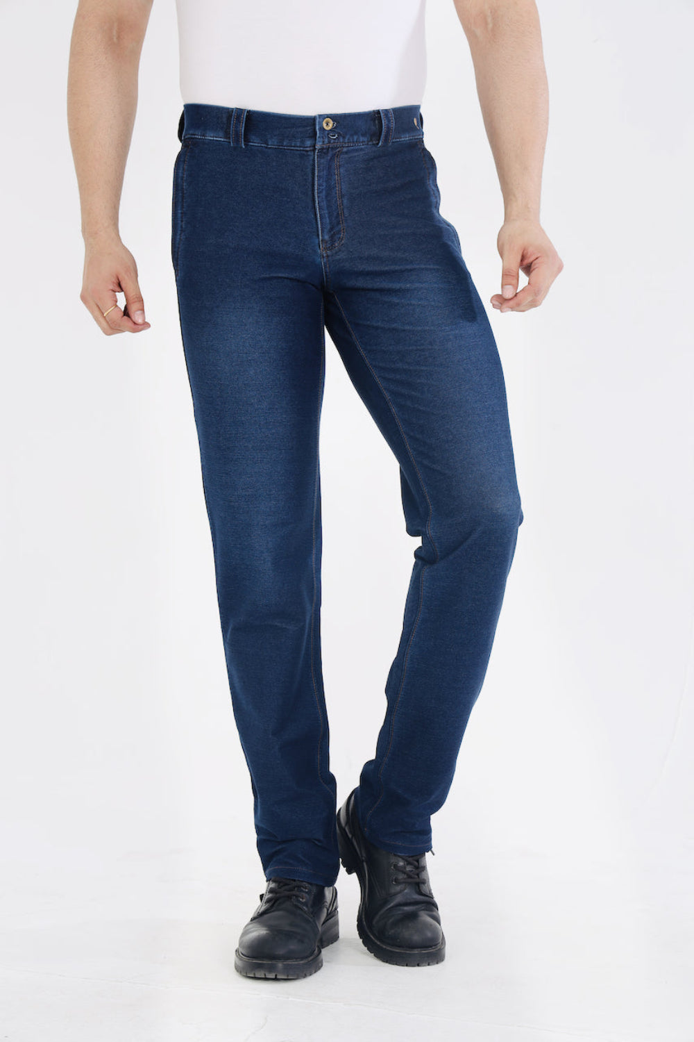 Men’s Stretch Denim Indigo Jeans