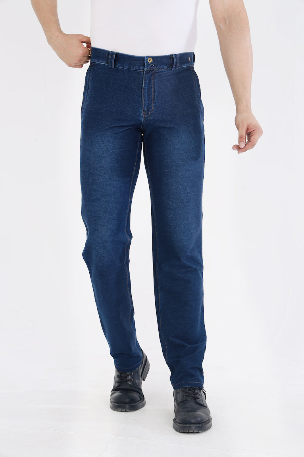 Men’s Stretch Denim Indigo Jeans