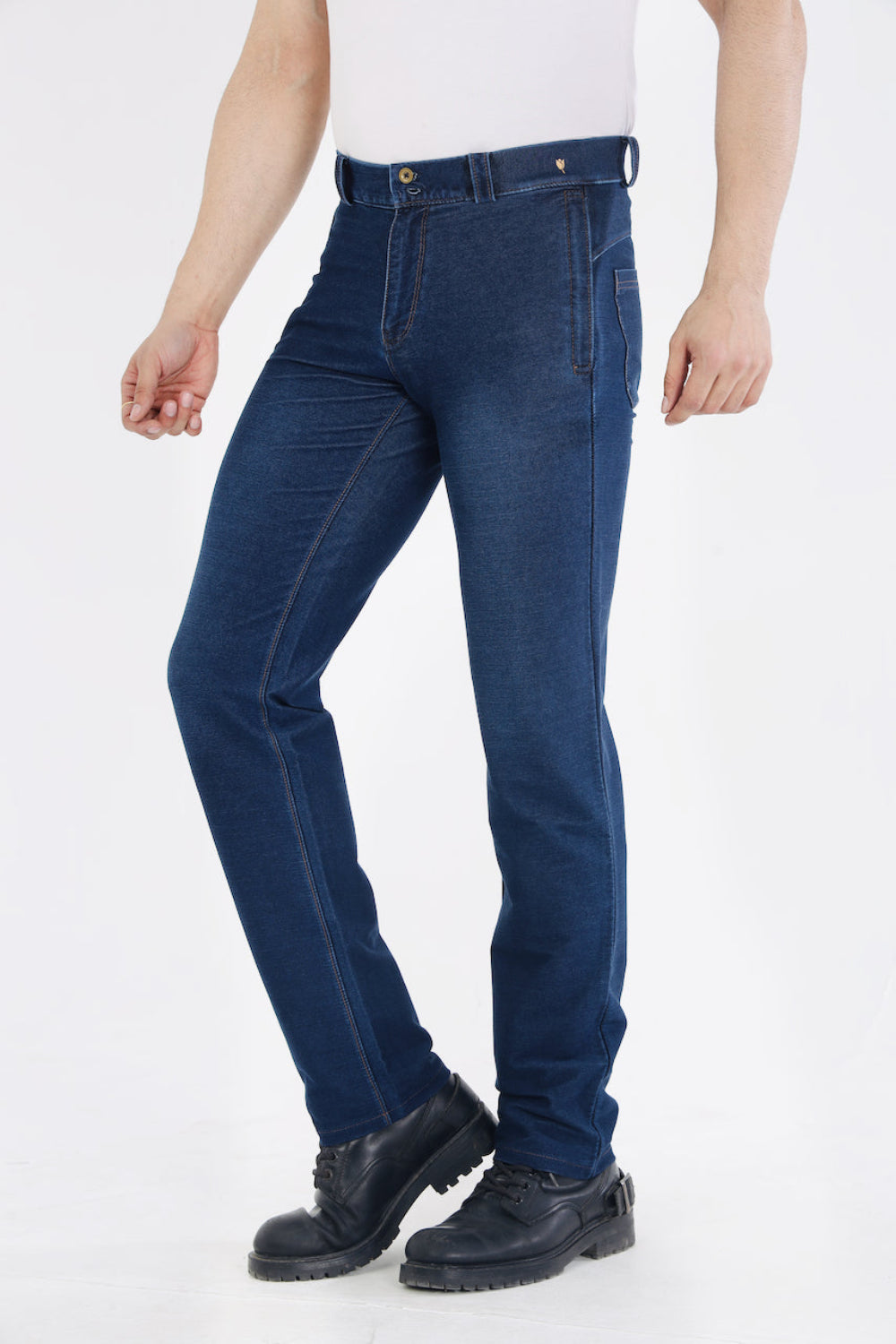 Men’s Stretch Denim Indigo Jeans