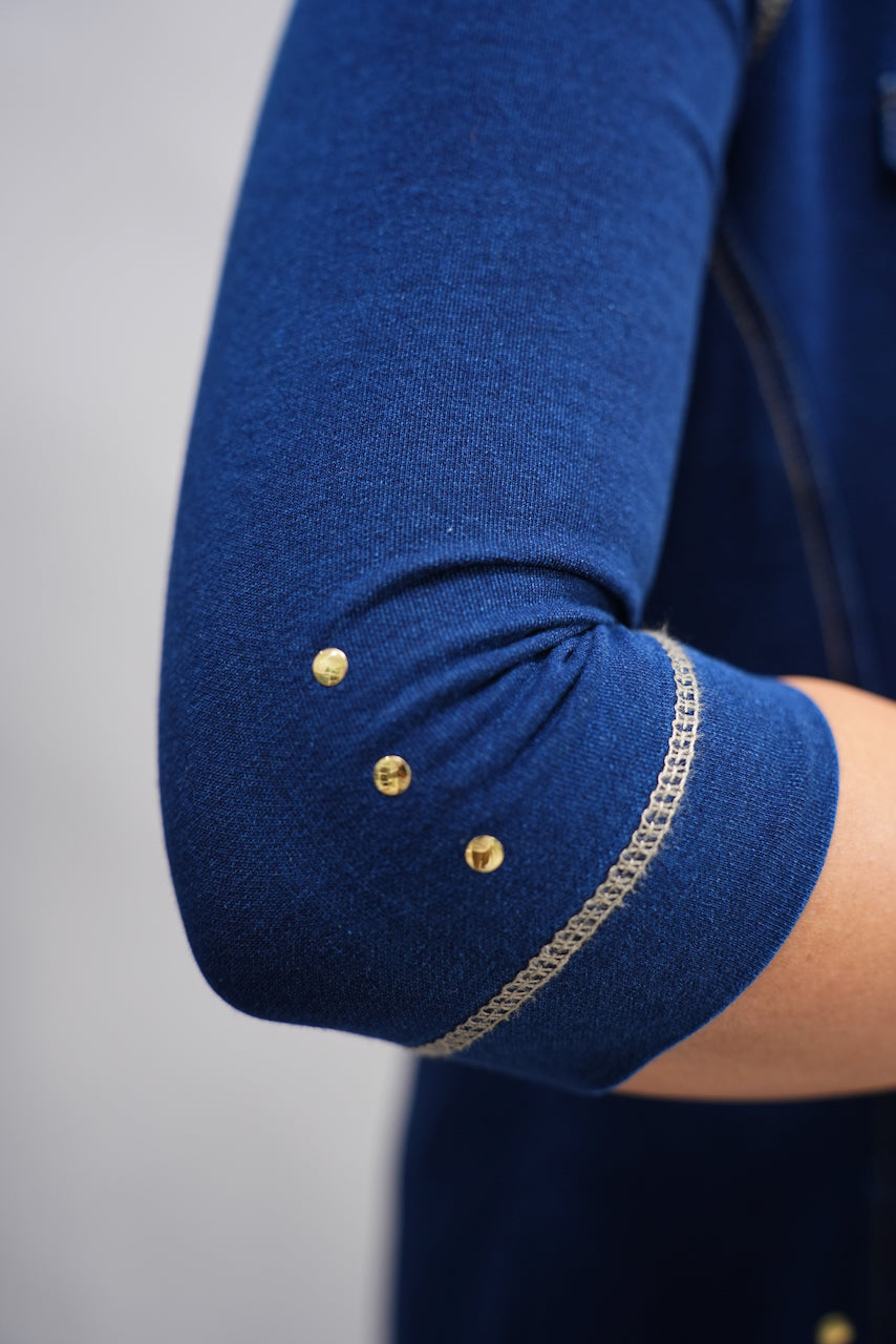 Denim Round Neck Dress