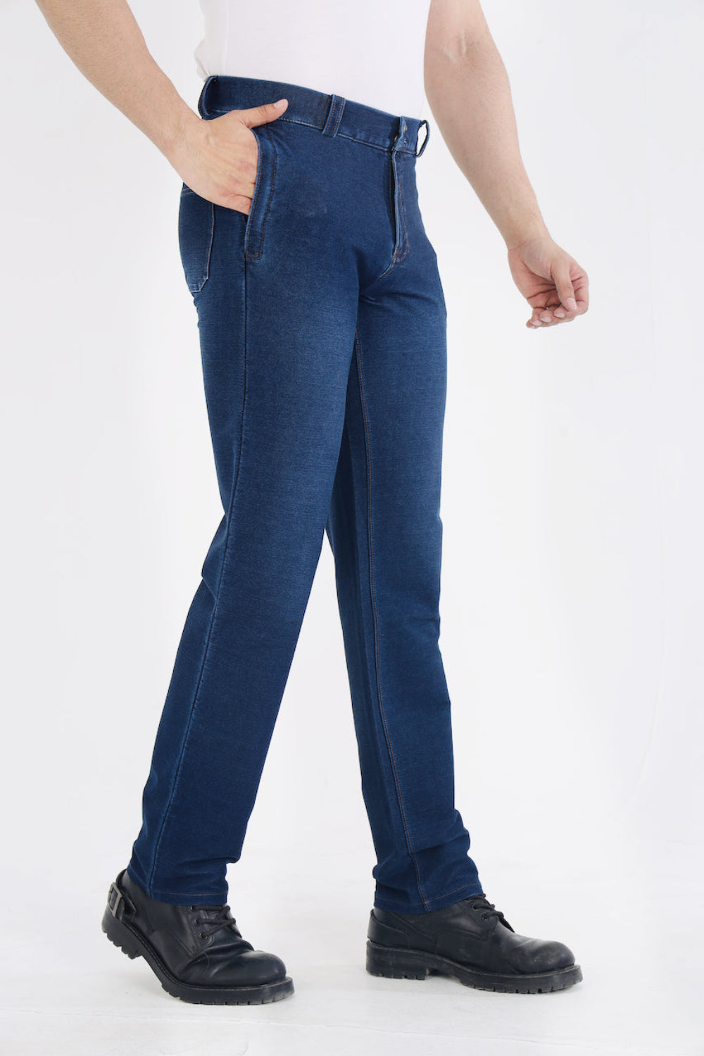 Men’s Stretch Denim Indigo Jeans