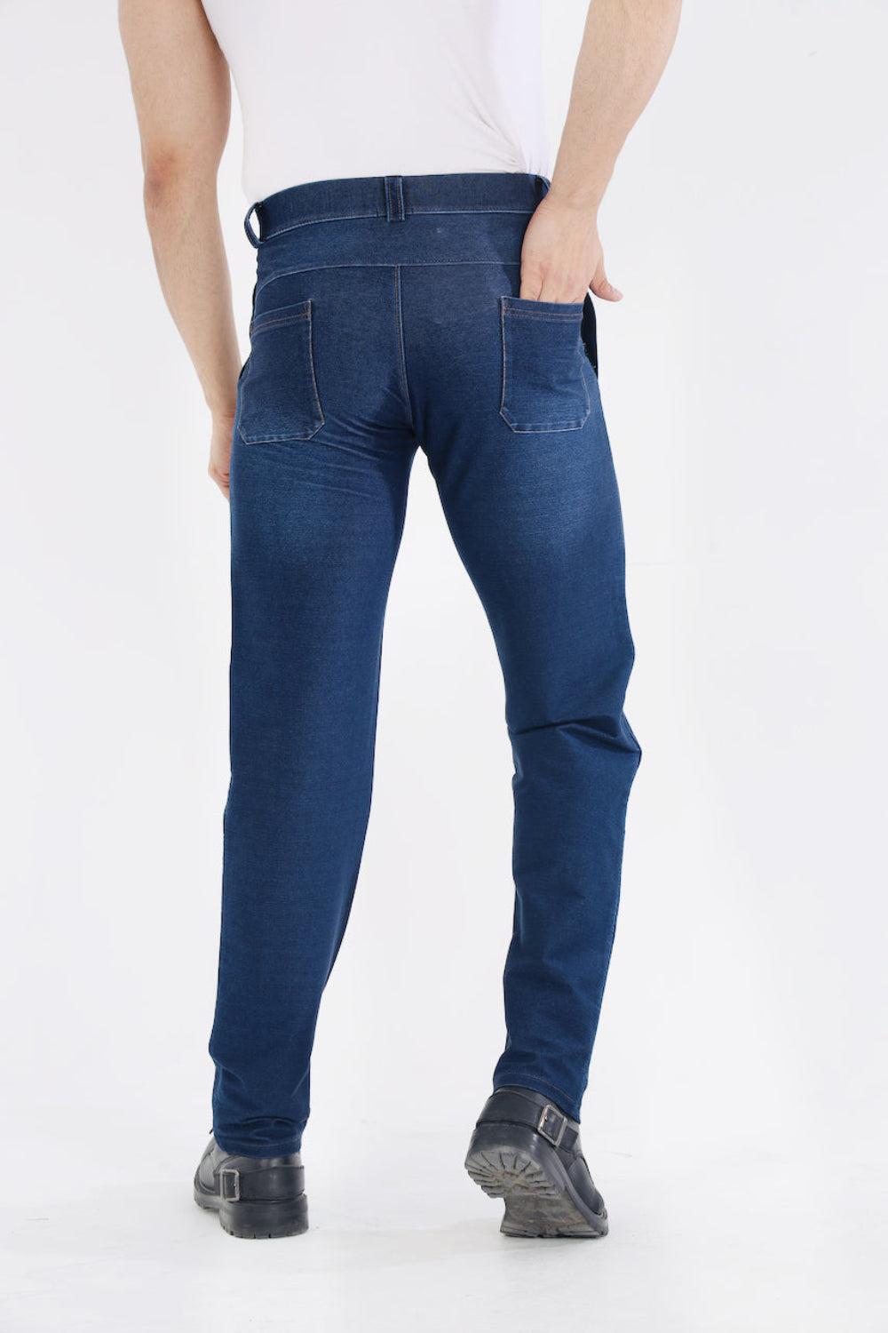 Men’s Stretch Denim Indigo Jeans