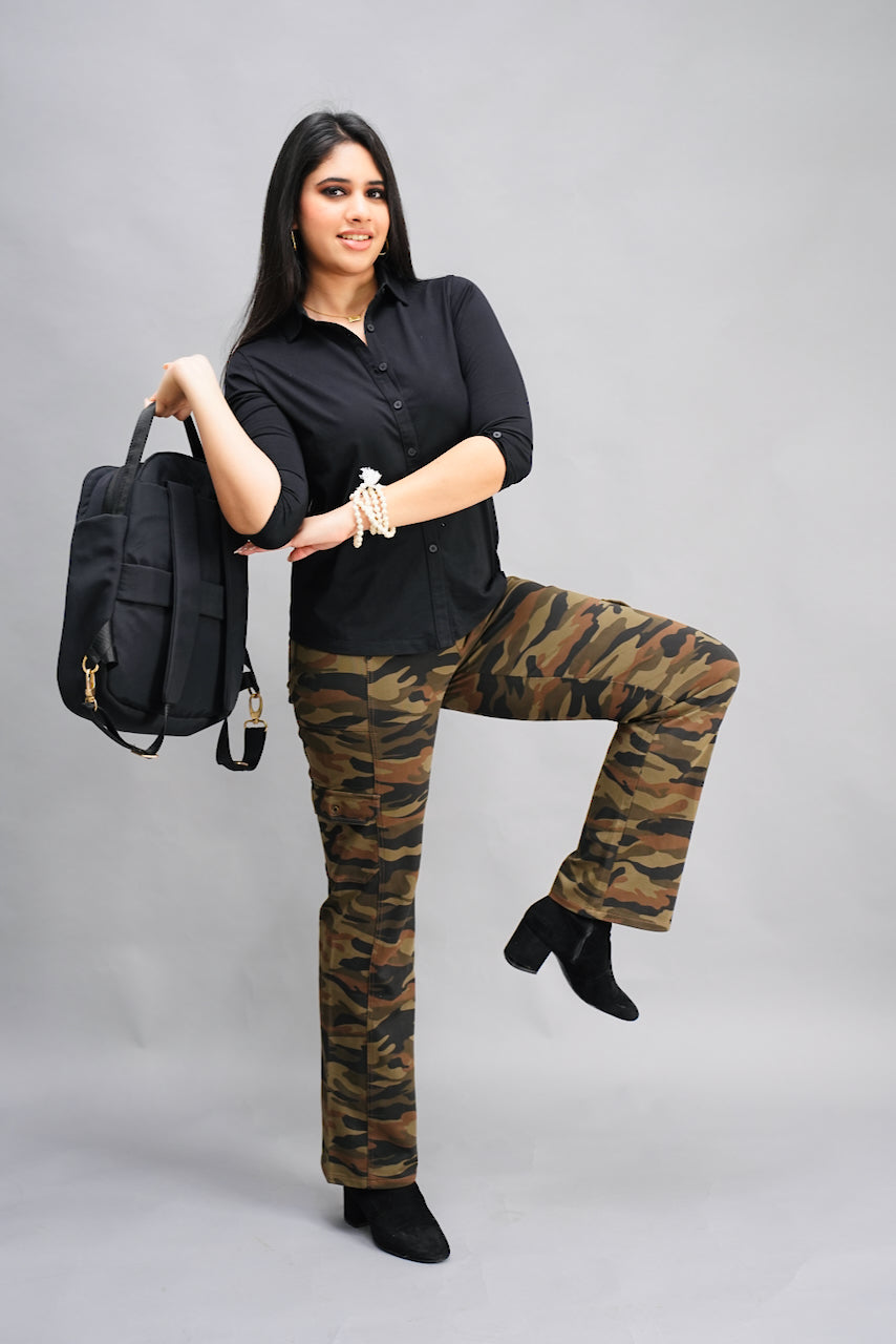 Loose Fit Khaki Defenders