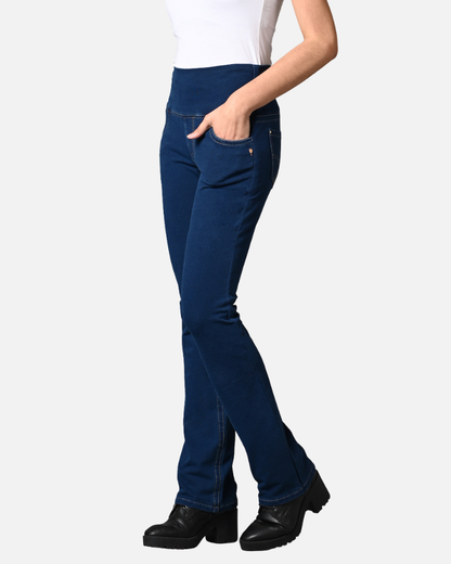 Denim Jeans - Indigo Stretch Gentle Bootcut