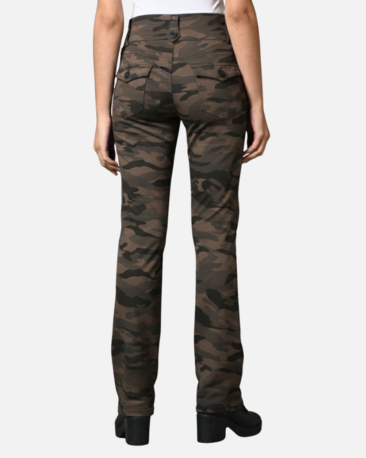 Grey Stretch Camouflage Defender Pants