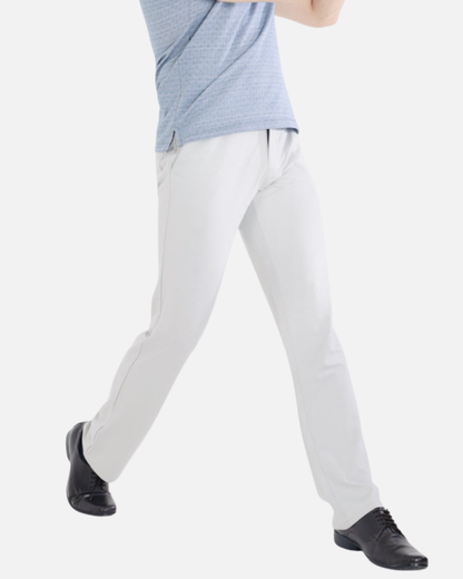 Men’s Silver Grey Stretch Golf Pants