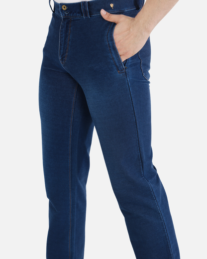 Men’s Stretch Denim Indigo Jeans