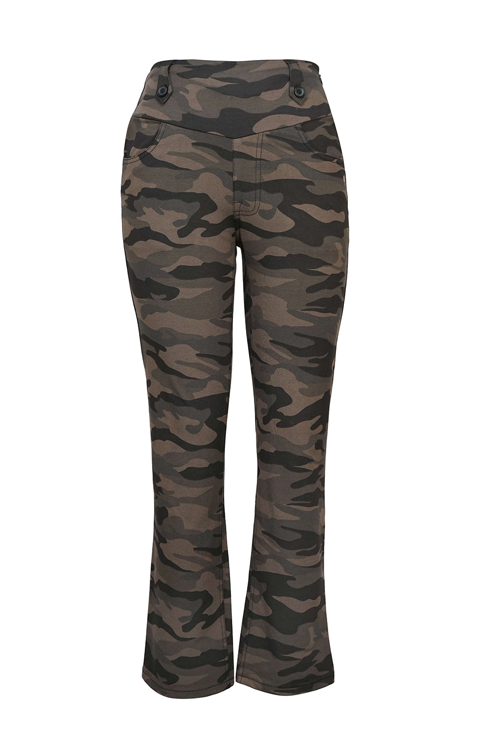 Grey Stretch Camouflage Defender Pants