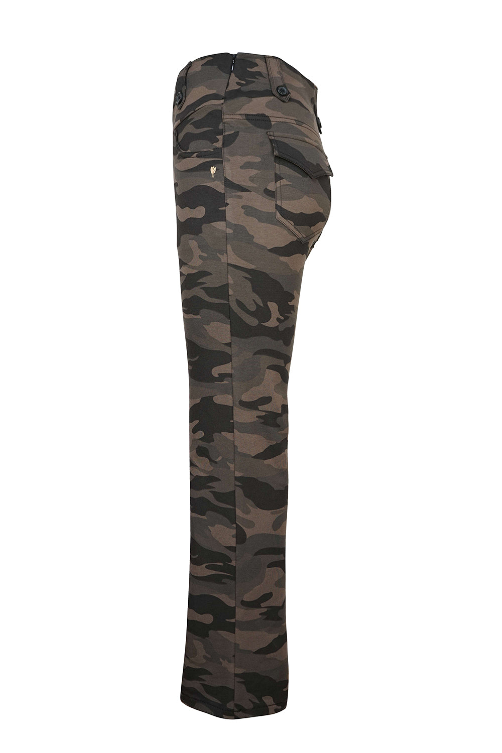 Grey Stretch Camouflage Defender Pants