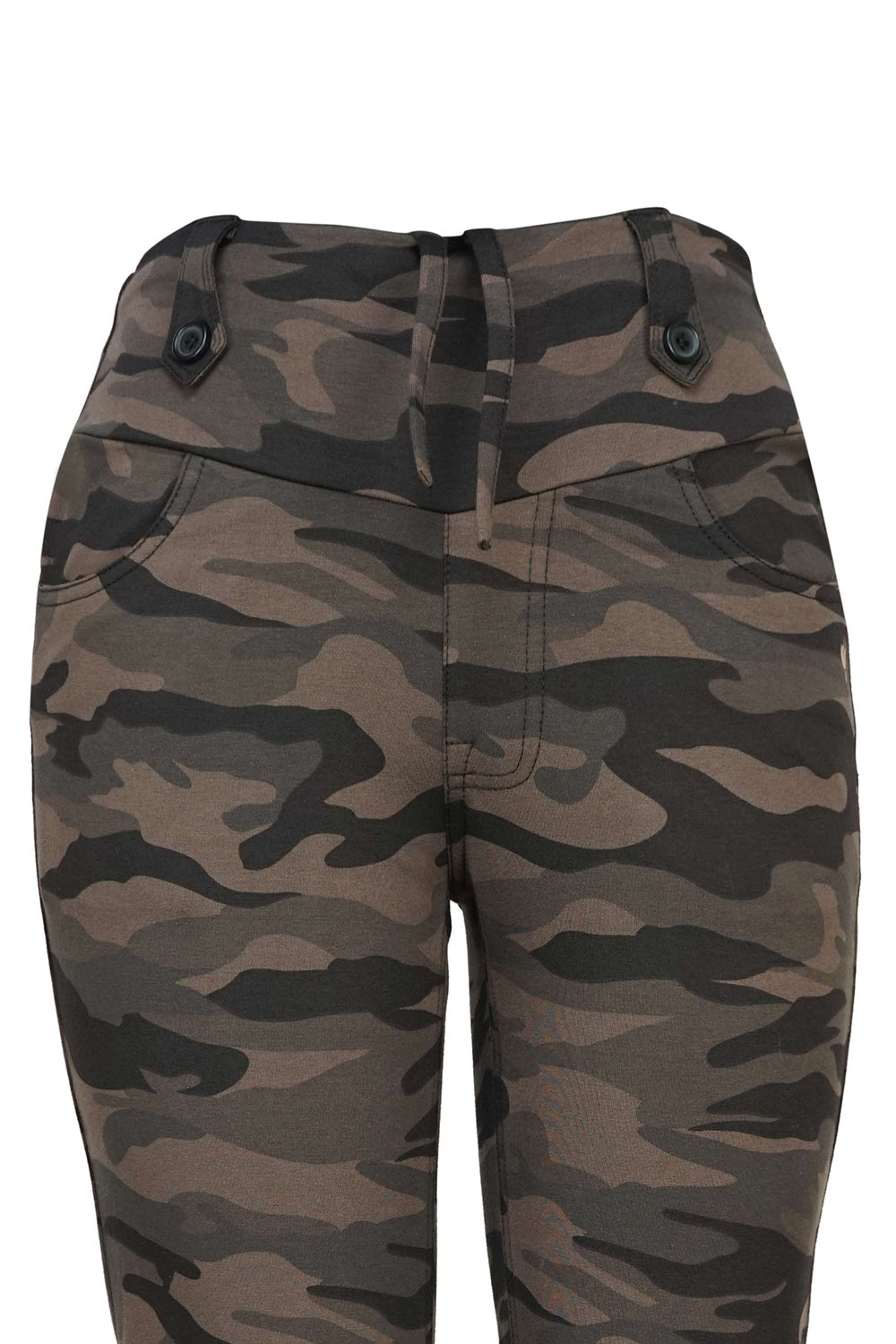 Grey Stretch Camouflage Defender Pants